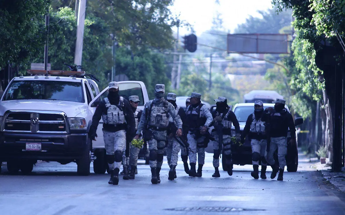 En el operativo para detener a los 12 presuntos narcomenudistas participaron dependencias como FGT, Sedena, Guardia Nacional y la SSP Cuartoscuro Imagen ilustrativa